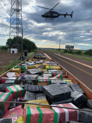 PRF faz maior apreensão de maconha em rodovias federais este ano