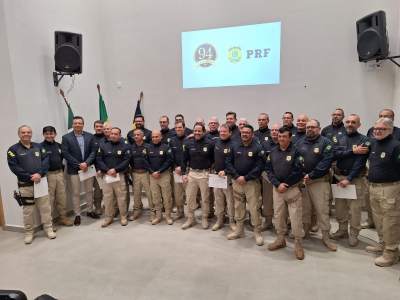 Turma de 1994 recebe homenagem pelos 30 anos de carreira na  PRF