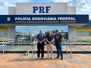 SINPRF-MS realiza visita institucional às unidades da PRF no interior do Estado