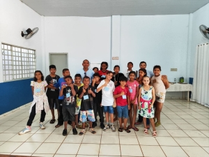 SINPRF/MS apoia projeto social de crianças do Bairro São Conrado
