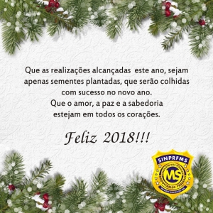 Feliz 2018, PRF's! 