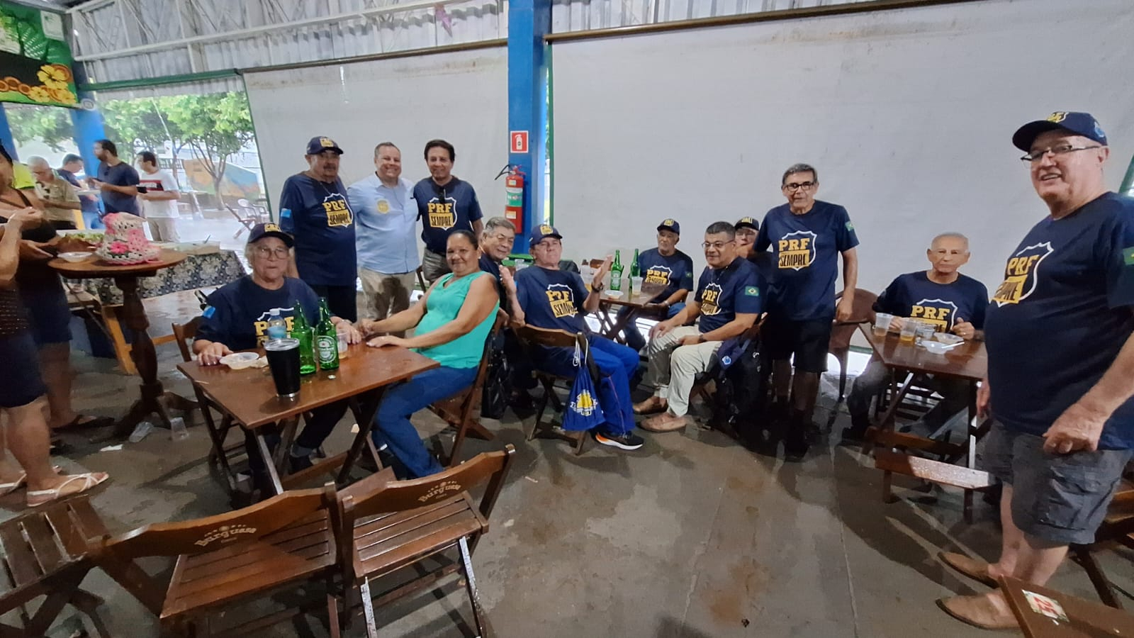 SINPRF/MS apoia confraternização da Delegacia de Dourados