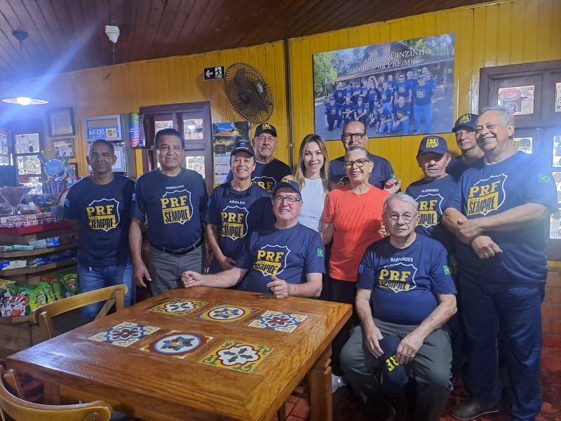 Veteranos da PRF prestam homenagem a “Seu Quinzinho”, pioneiro e amigo da corporação na BR-163