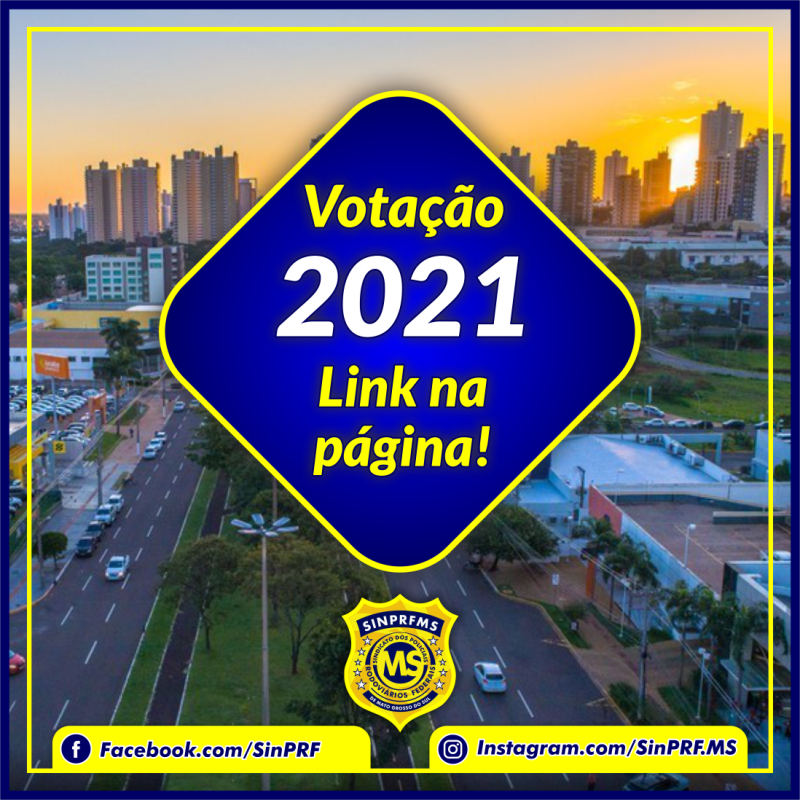 Esta chegando a Hora! Vem ai dia 20 de Outubro a Eleição da Nova Diretoria do SINPRF/MS!