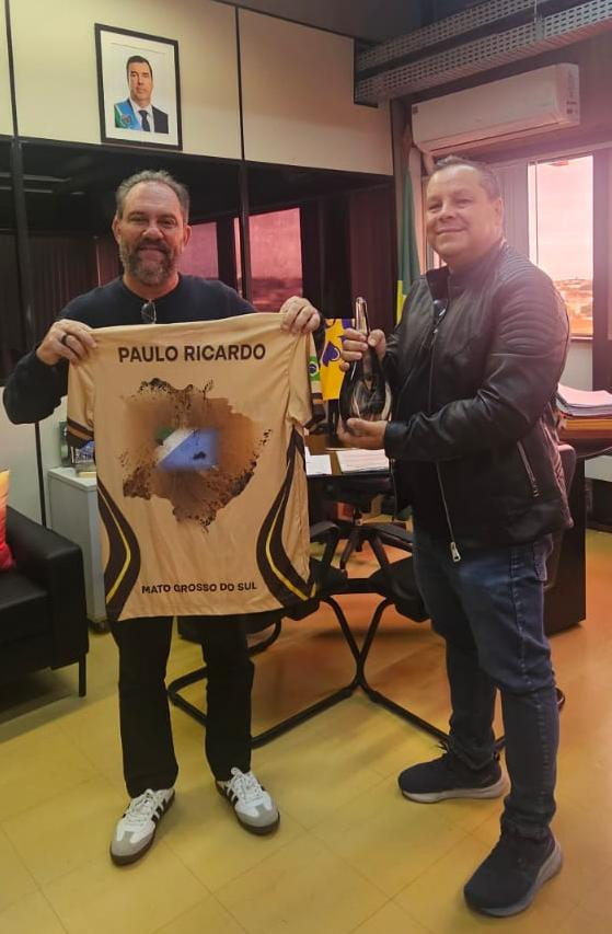 Presidente do SinPRF-MS agradece apoio ao diretor-presidente da Fundesporte 