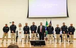 Diretores do SINPRF/MS participam de posse da nova diretoria da PRF